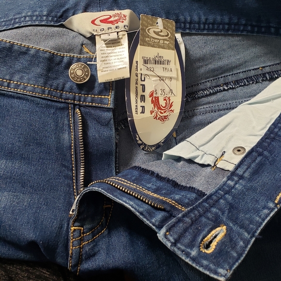 NWT Roper Ladies Sz 3 Denim Shorts - Picture 6 of 13